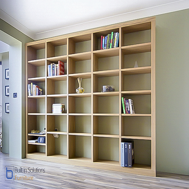Built In Bookcases For Your Book Collection Modern Built In Bookshelves Oak