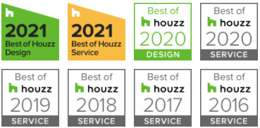Houzz Award badges