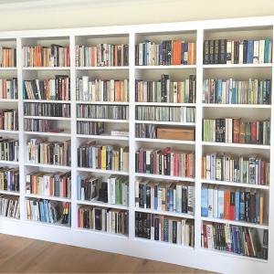 Built in Library shelves