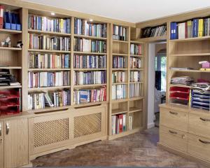 Home office library