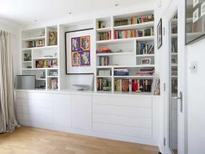 Modern contemporary large living room cupboards