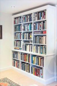 built in bookcases floor to ceiling