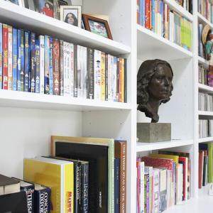 contemporary bookcases fitted