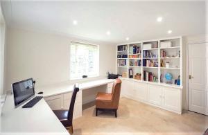 Spacious Shaker Home office