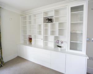 Built in cupboards lounge