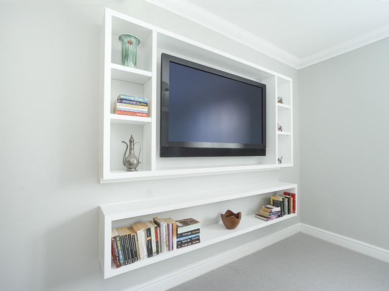 built in TV wall unit