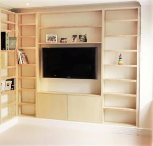 Bookcase with doors