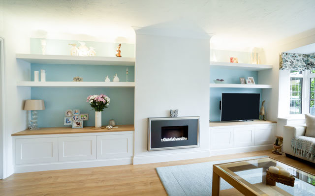 Alcove cupboards Maidenhead