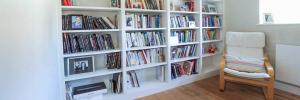 Built in bookcases