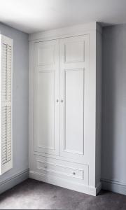 Victorian built in wardrobe