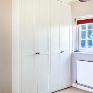 double Fitted alcove wardrobe