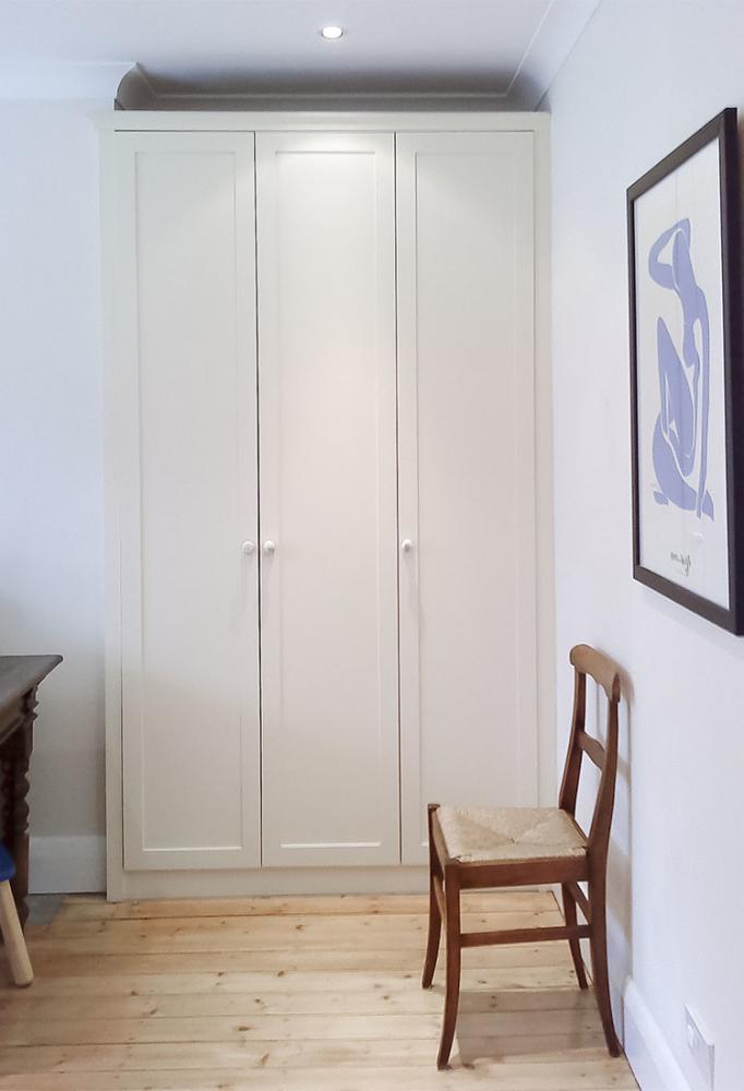 fitted three door alcove wardrobe Built in Solutions