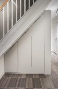 understairs modern contemporary builtin wardrobe cupboard