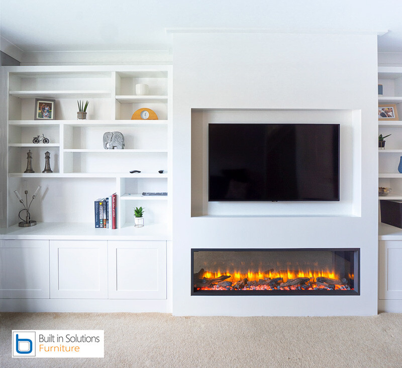 TV units with Built in Fires – Built in Solutions