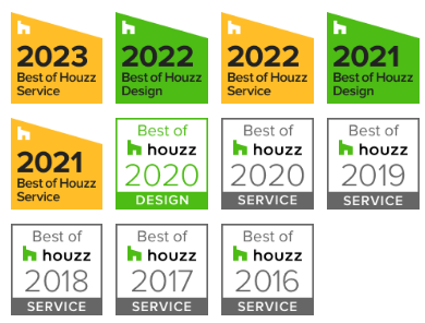 Houzz Awards 11 years running