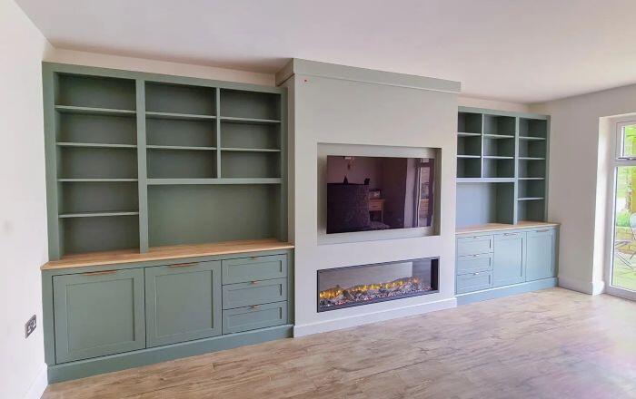 Built in Alcove Cupboards