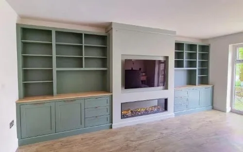 Built in Alcove Cupboards in Oxford