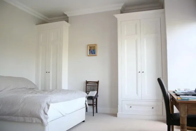 Wardrobe in a room with high ceilings Wardrobe in a room with high ceilings
