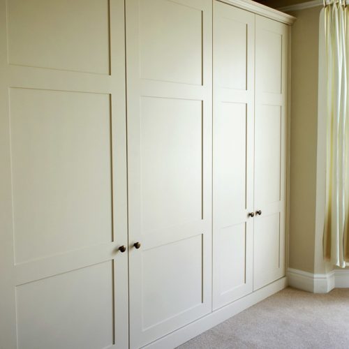 Fitted Bedroom wardrobe in shaker design