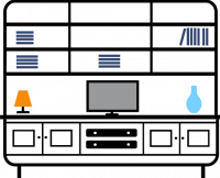 Living-room-furniture---2.0m-to-3.0m--central-drawers-wide