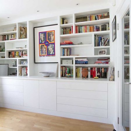 Modern contemporary large living room cupboards