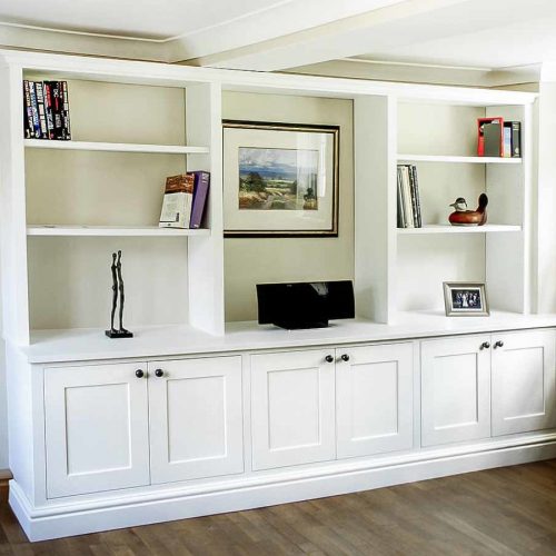 Lovely looking Built in Living room cupboards