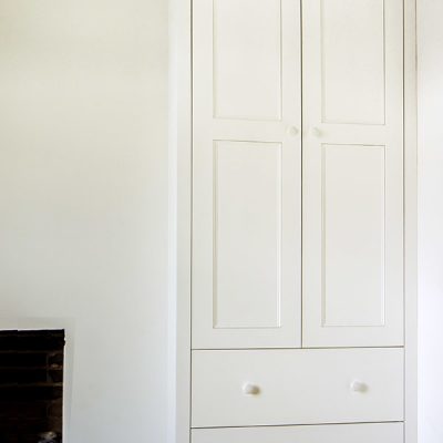 Period- Victorian -wardrobes in alcove