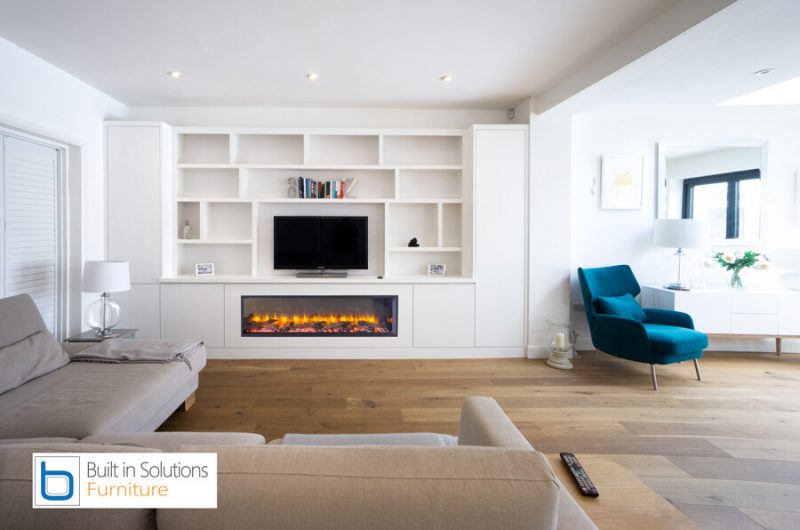 TV units with Built in Fires – Built in Solutions