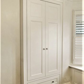 Victorian alcove wardrobe