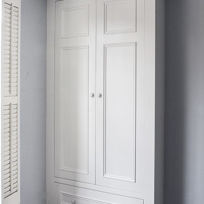 Victorian built in wardrobe