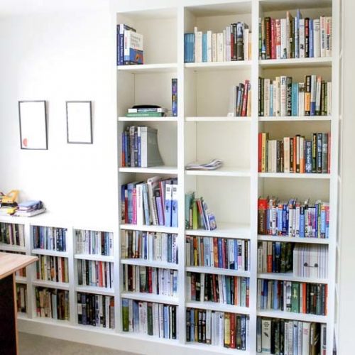 bookshelves built in