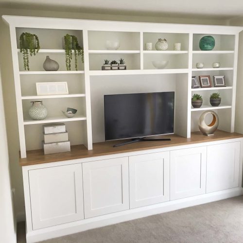 Built In Tv Unit Solutions, Tv And Shelving Unit