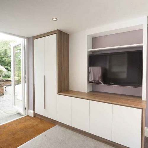 modern cabinets and cupboard