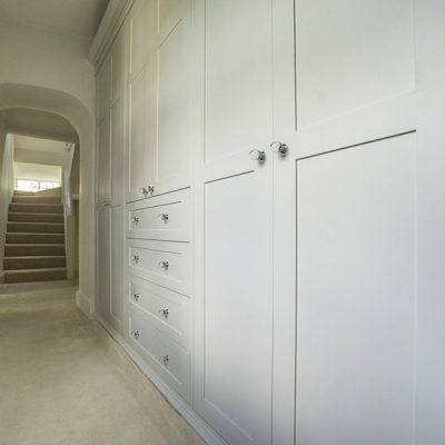 Victorian fitted Shaker wardrobes